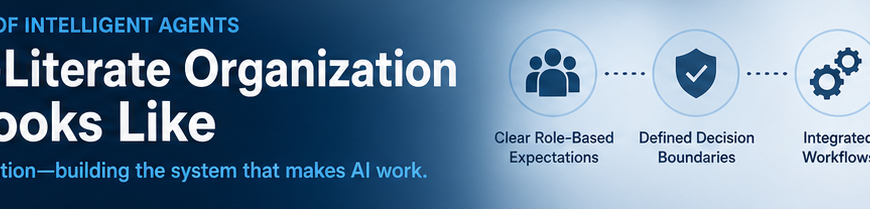 what an ai literate organization actually looks like