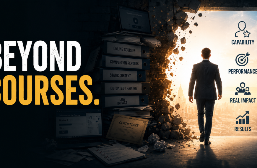 Why Courses Are No Longer Enough