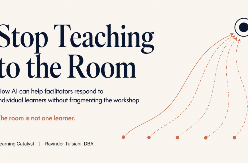 Stop Teaching to the Room