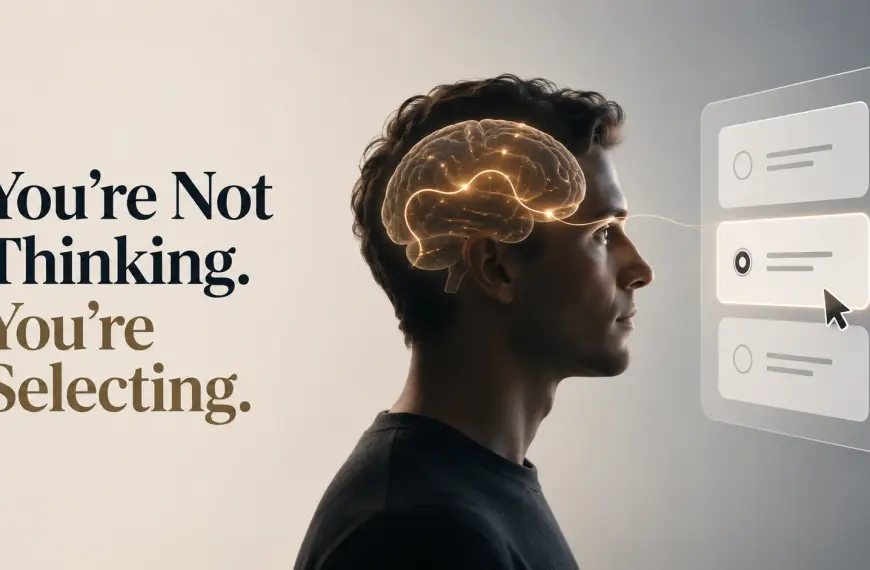 You’re Not Thinking. You’re Selecting.