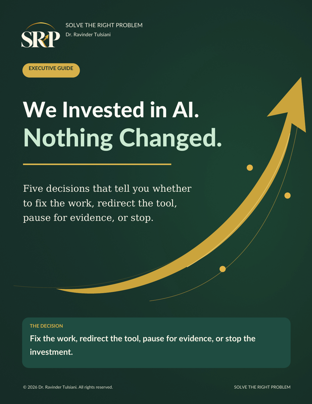We Invested in AI. Nothing Changed. guide cover